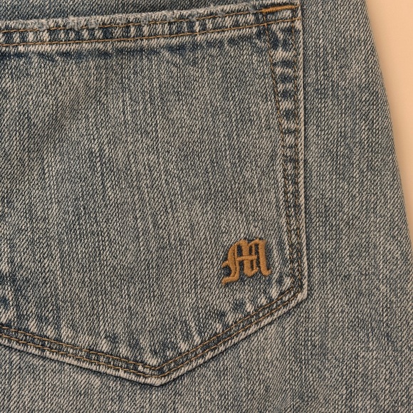 NWTS Miss Me low rise light wash mini skirt - Picture 6 of 7